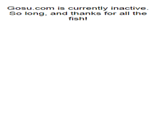 Tablet Screenshot of gosu.com